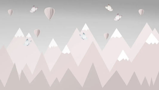 Pink mountains