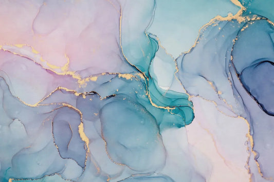 Gentle fluid art