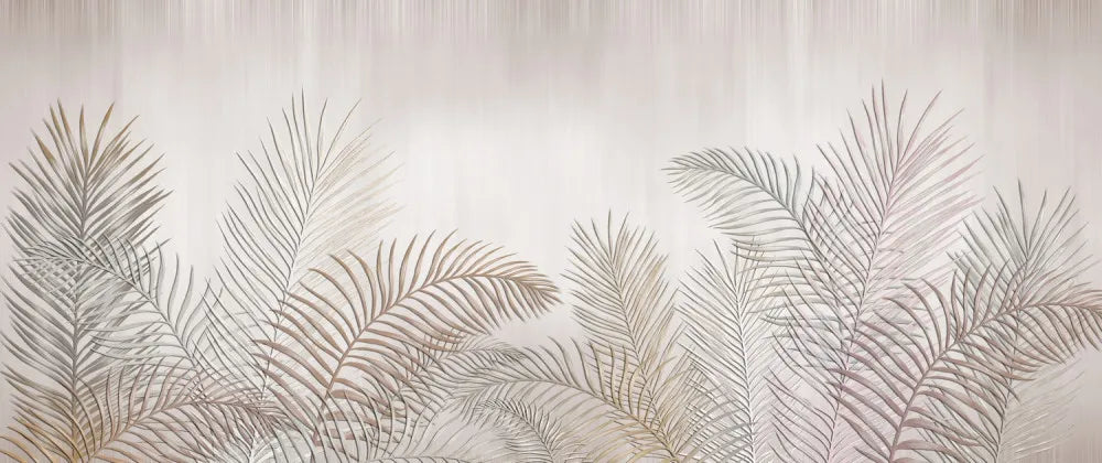 Bright tropical foliage