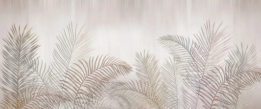 Bright tropical foliage