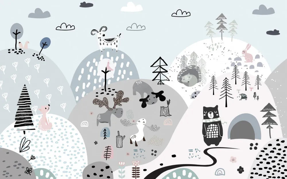 The life of forest animals