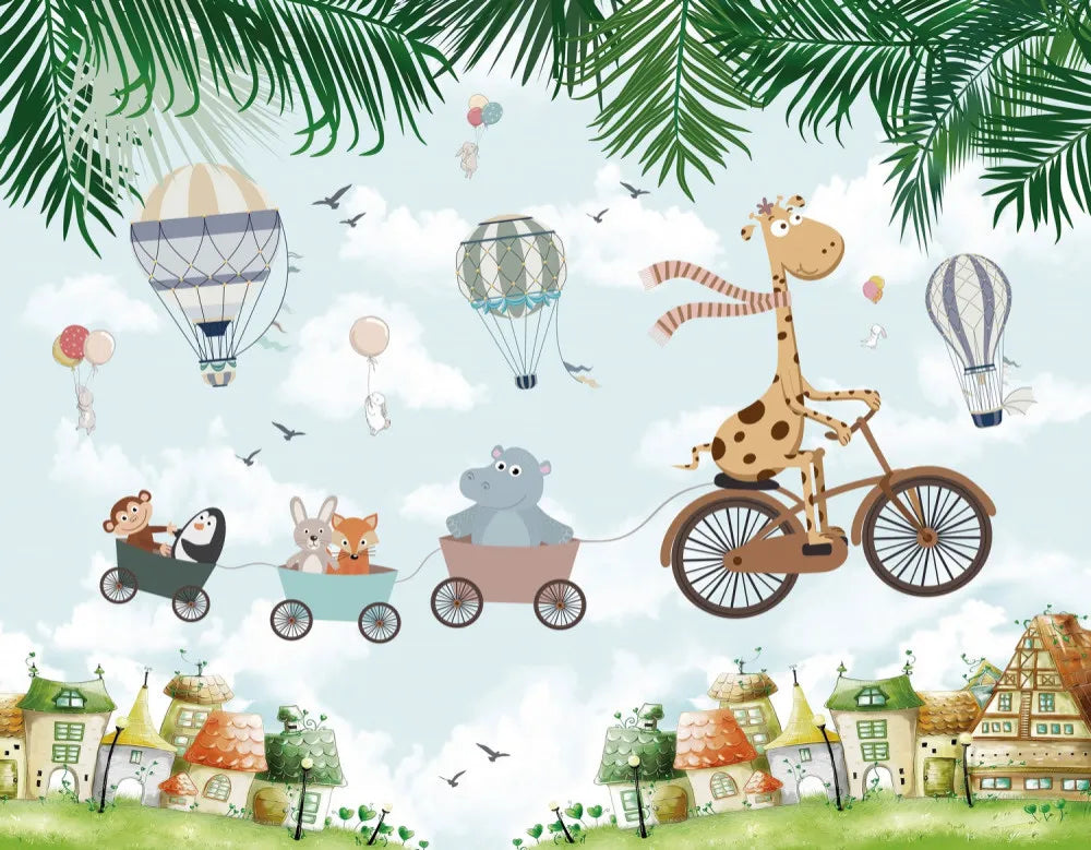 Journey of cute animals