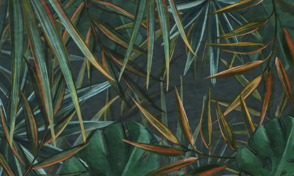 Palm leaves