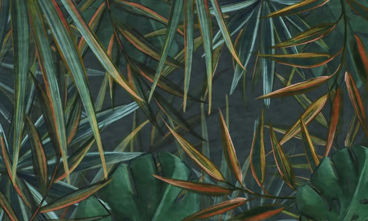 Palm leaves