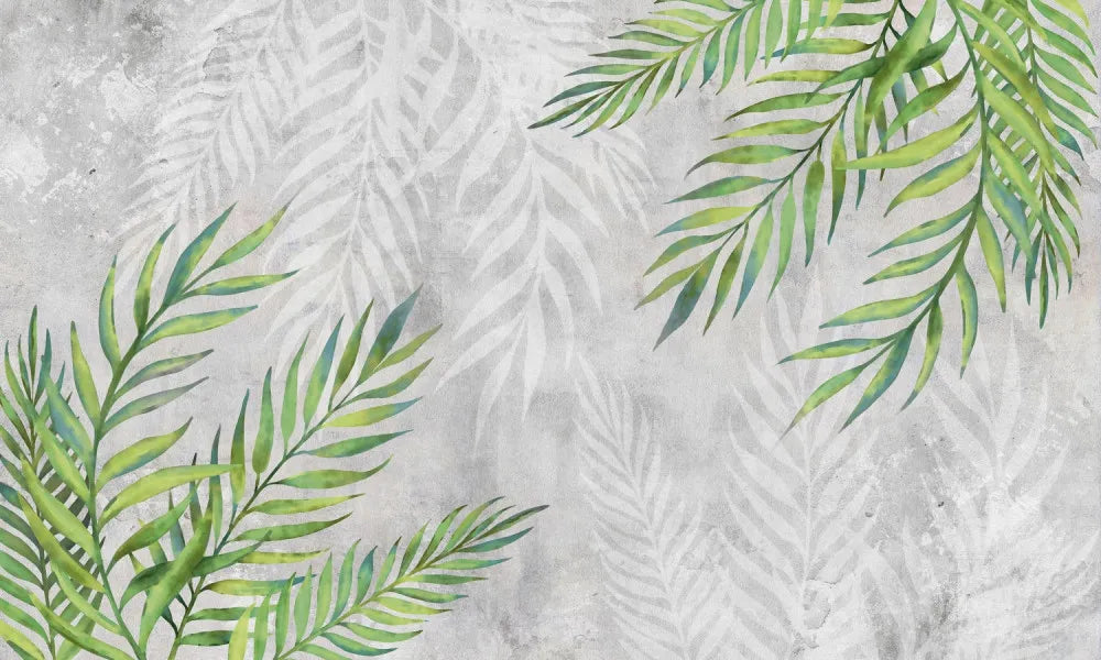 Large palm leaf