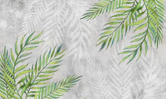 Large palm leaf