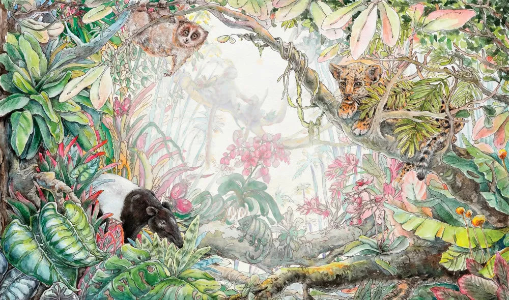 Vibrant jungle