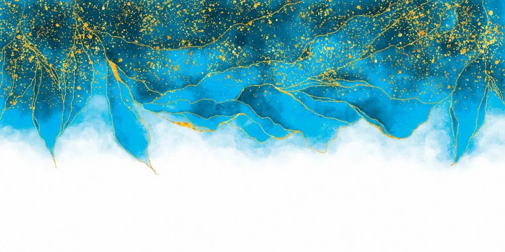 Azure expanse, fluid