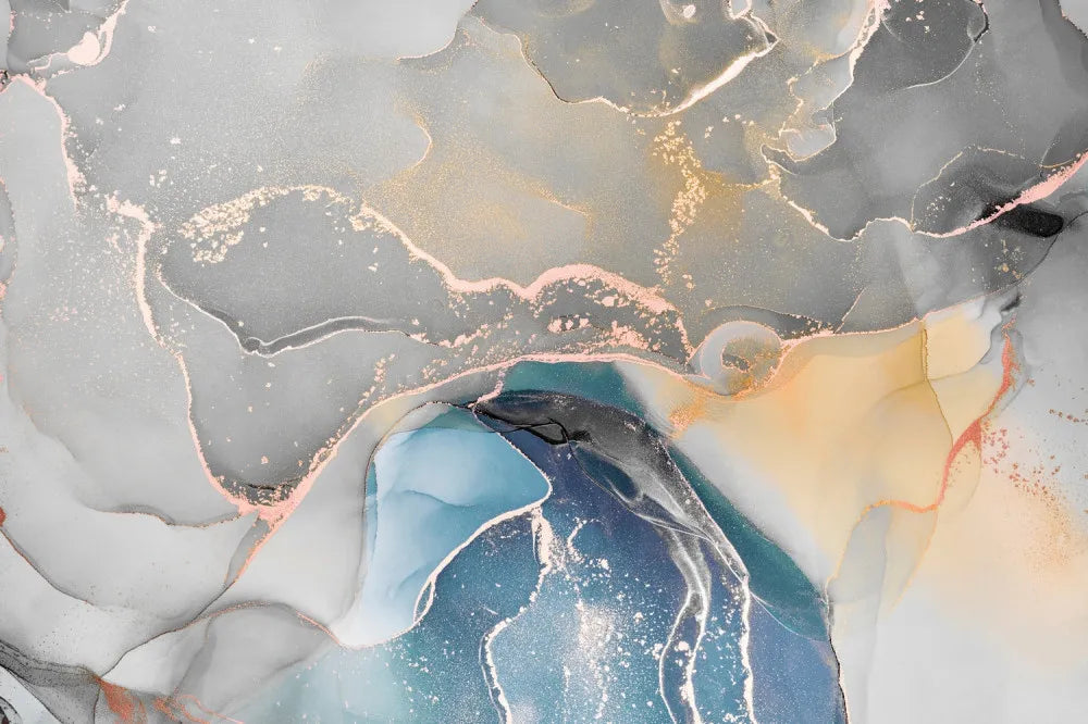 Gray gold, fluid