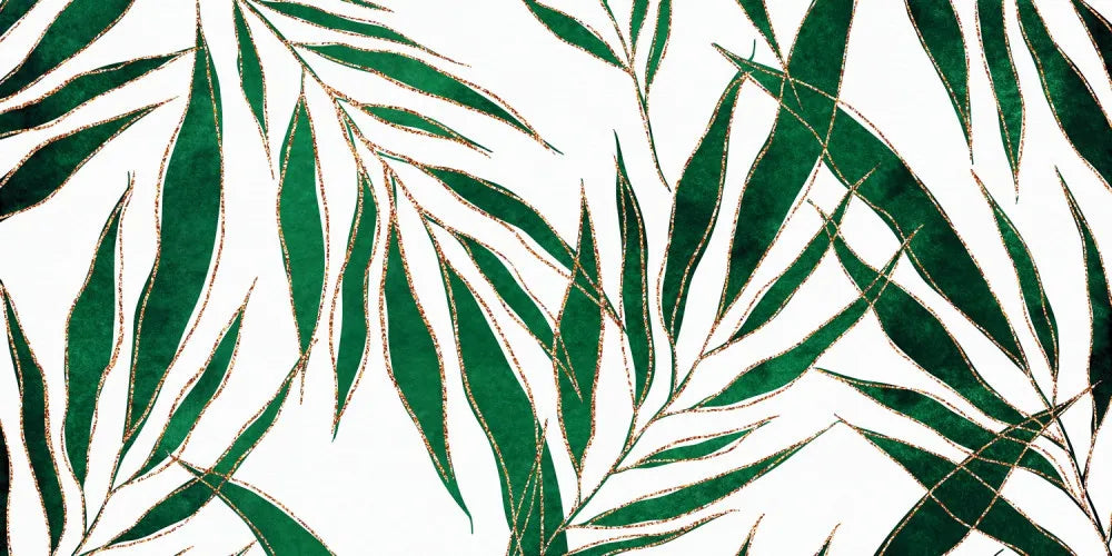 Bright green foliage