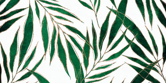 Bright green foliage