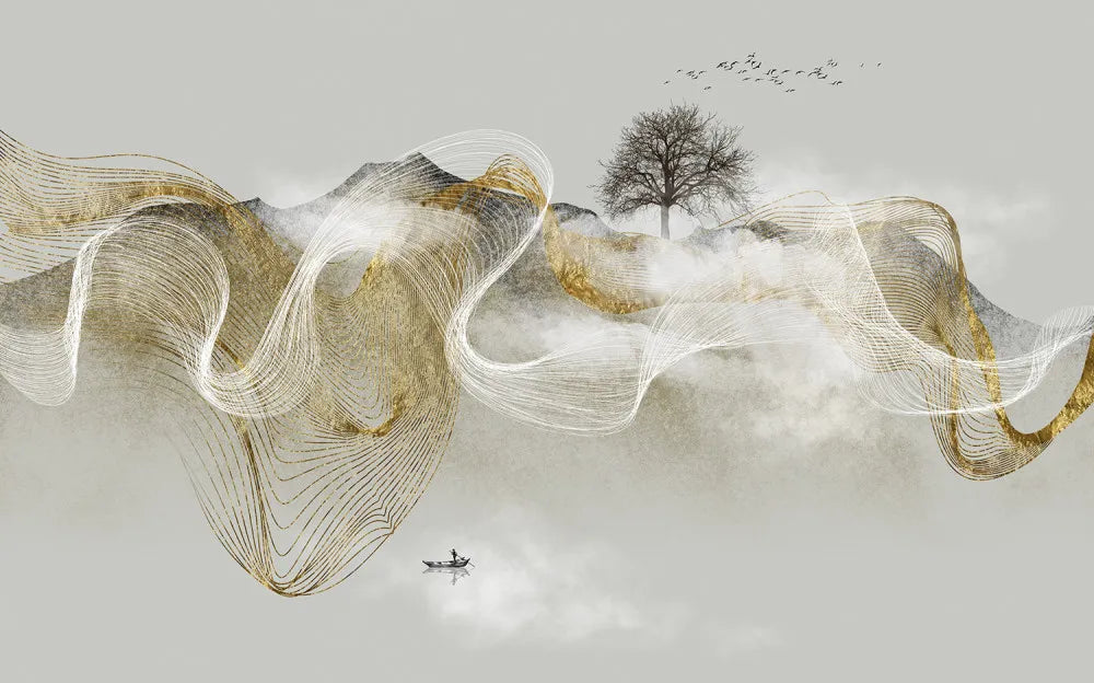 Air golden lines