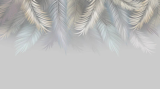 Silver-gold leaves