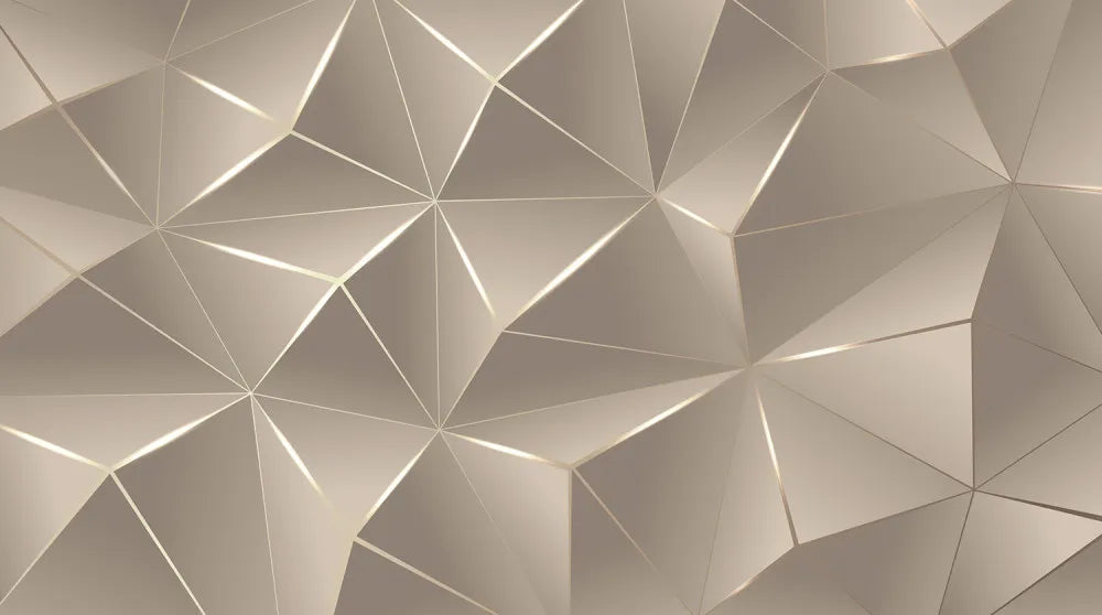 Pattern with gold edges