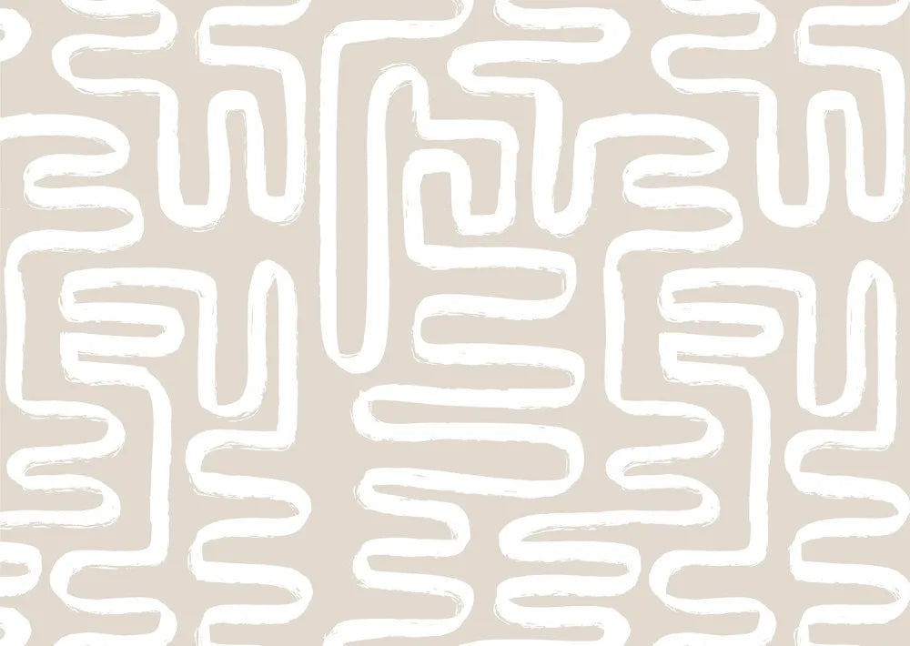 Abstract labyrinth, pattern