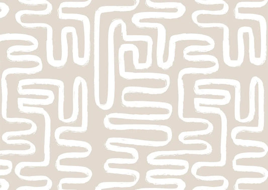 Abstract labyrinth, pattern