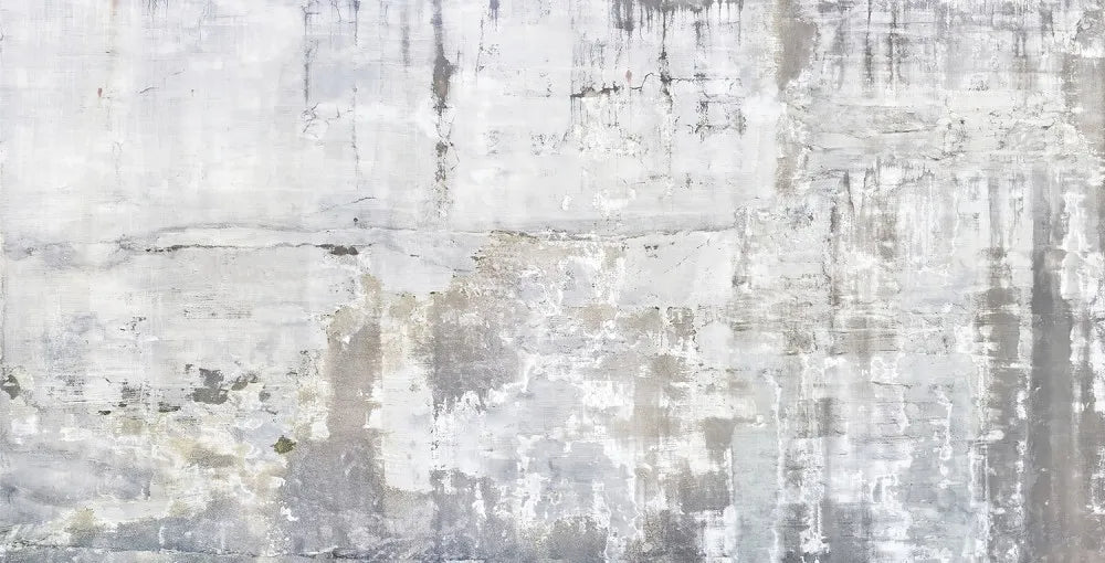 Concrete art wall