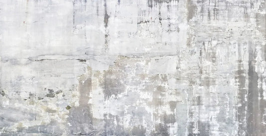 Concrete art wall