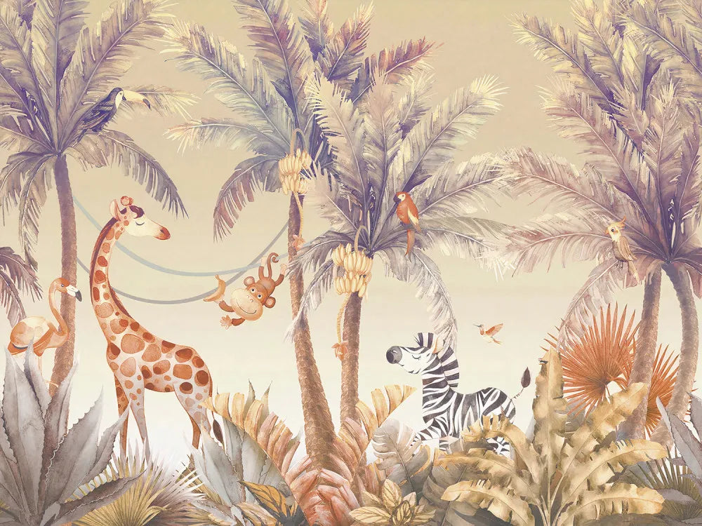 Animals in the rainforest