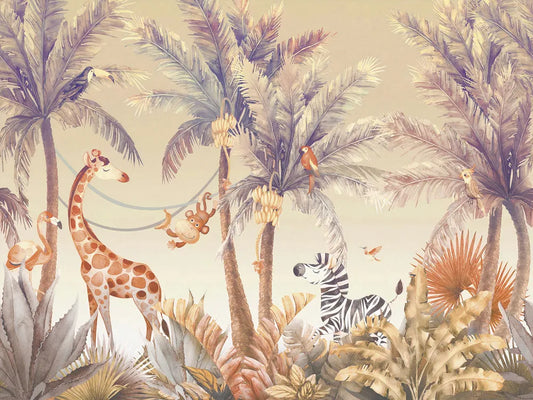 Animals in the rainforest