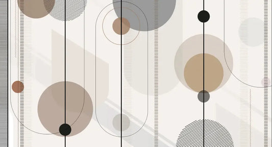 Abstract geometry art