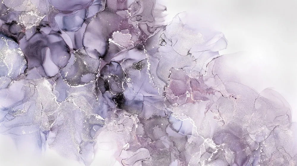 Purple marble, fluid