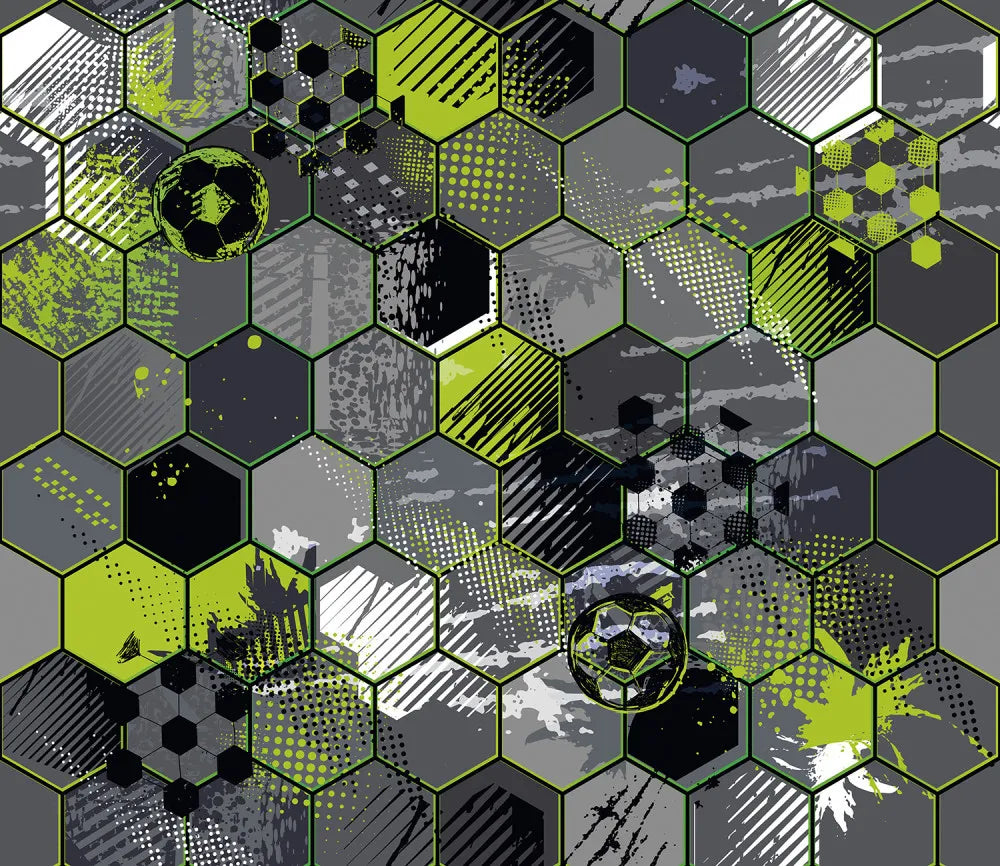 Football abstraction, honeycomb