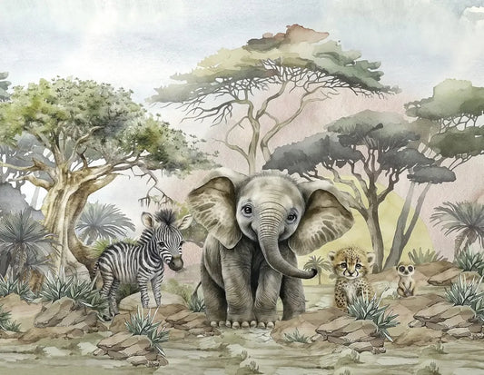 Cute jungle animals