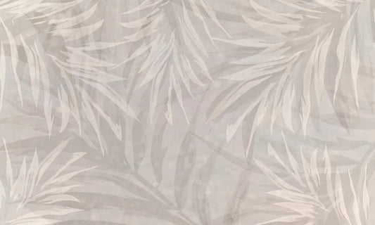 Beige leaf pattern