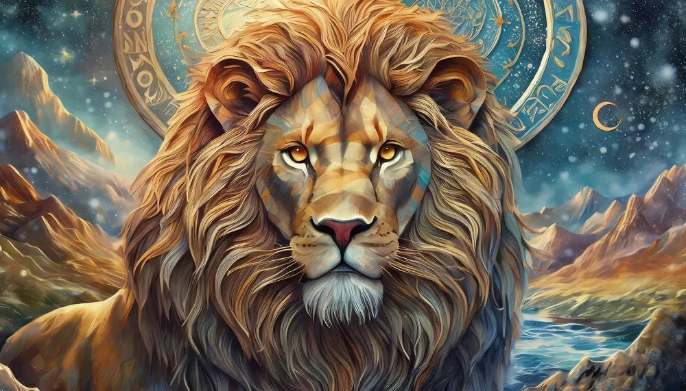 Fantastic zodiac, Leo 3D