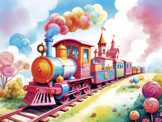 Rainbow train