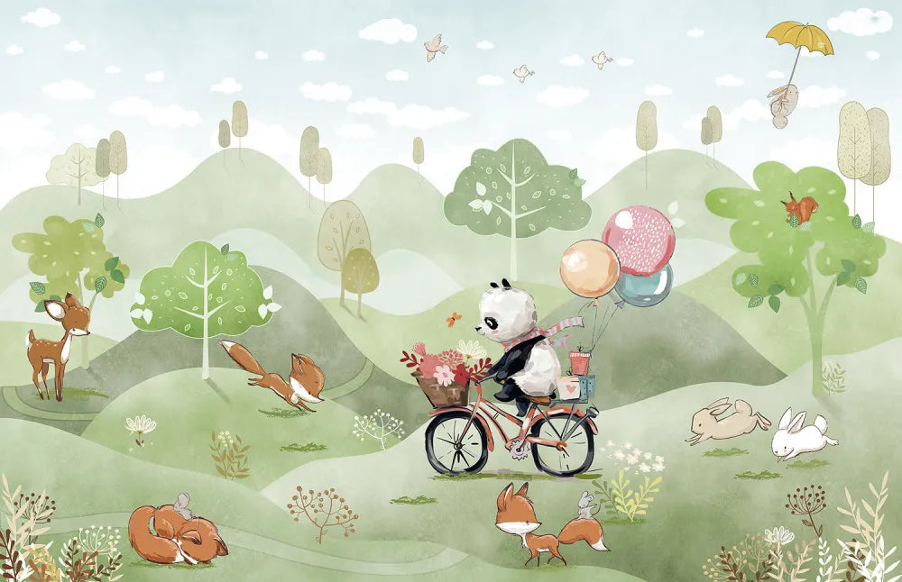 Funny forest animals