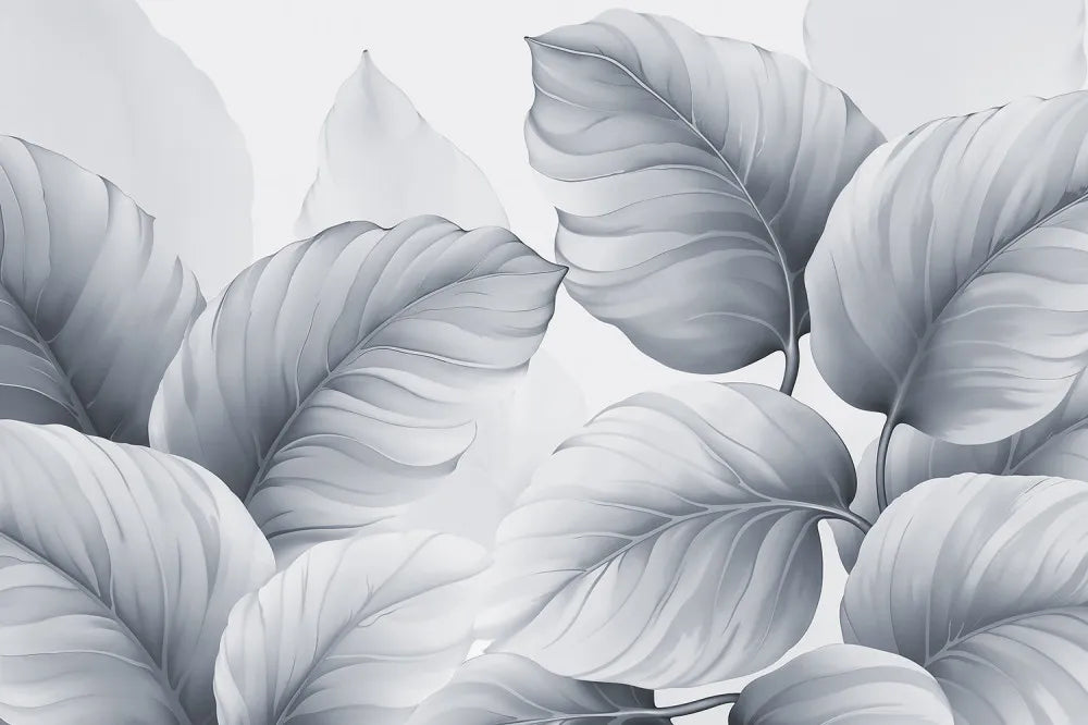 Blue large leaves
