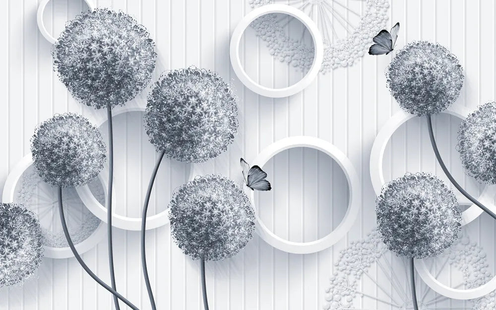 Blue Allium 3D