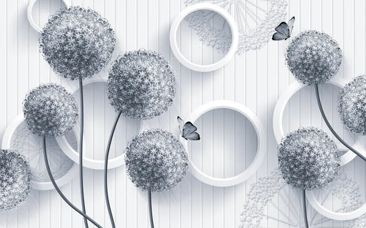 Blue Allium 3D