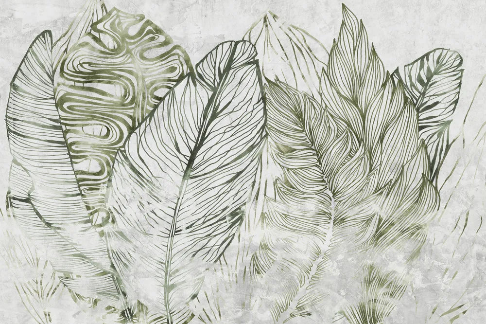 Luxurious green leaves
