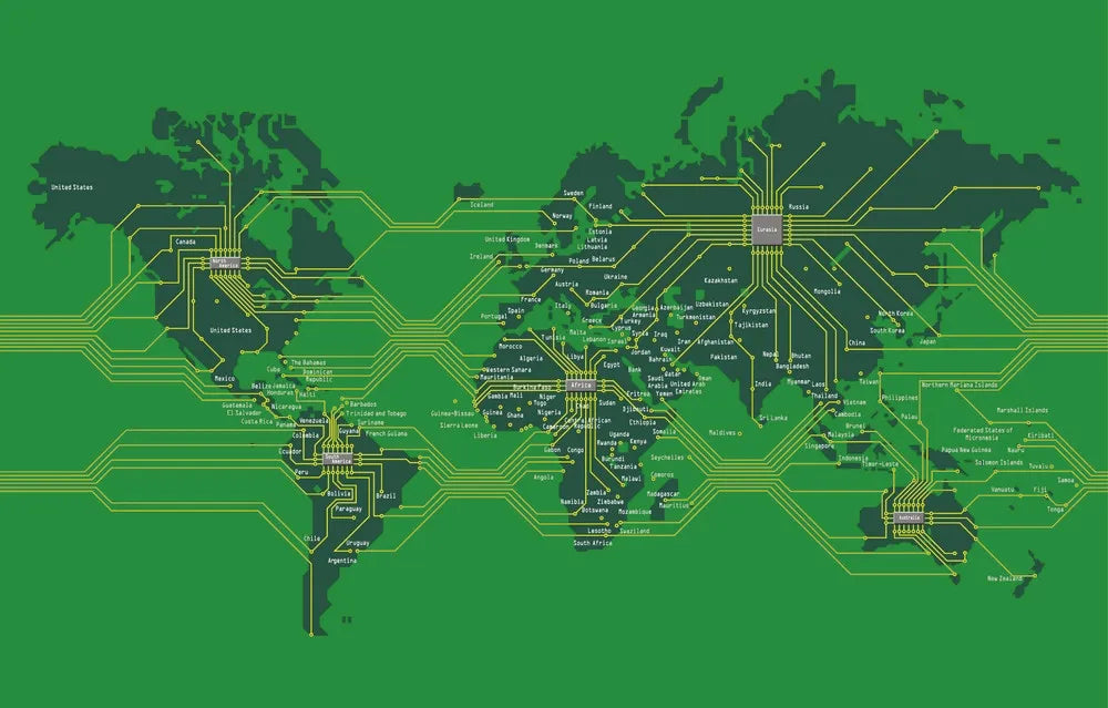 Map of the world