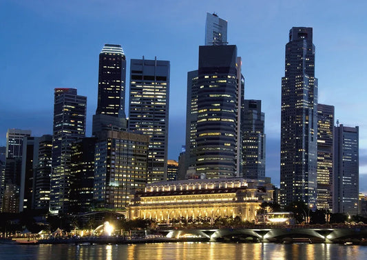 Singapore at night