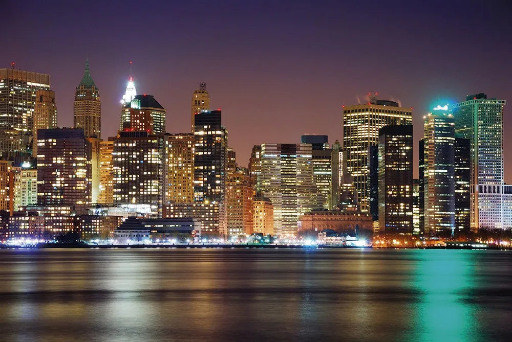Manhatten at night