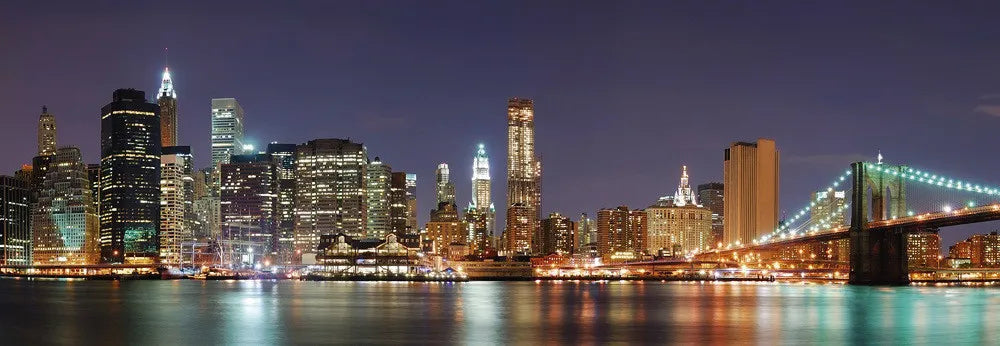 Manhatten at night