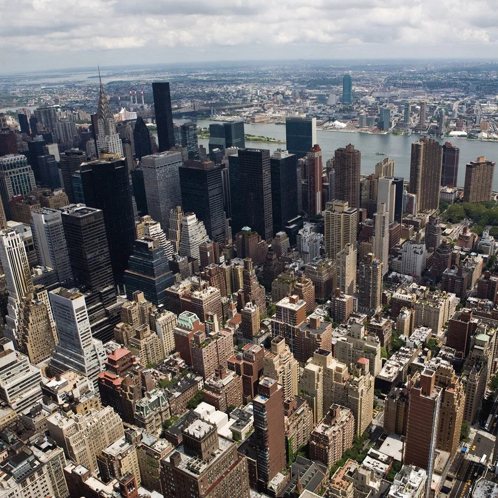 Bird's eye view of New York