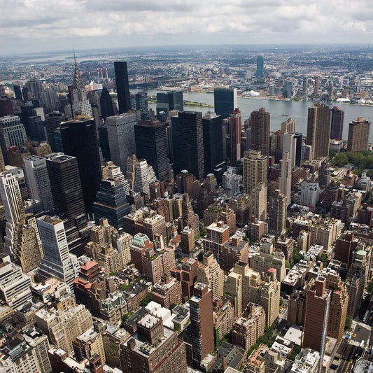 Bird's eye view of New York