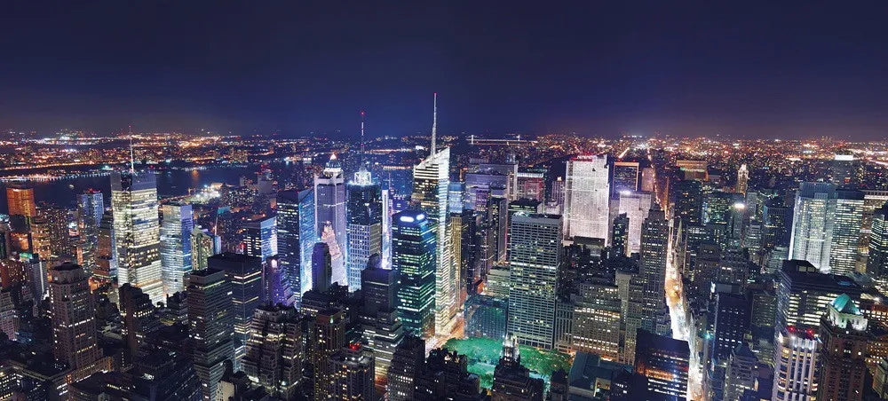 Manhatten at night