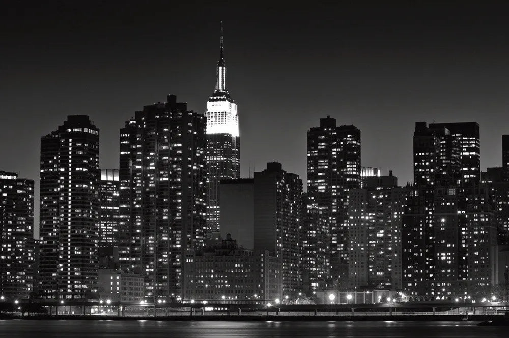Manhatten at night