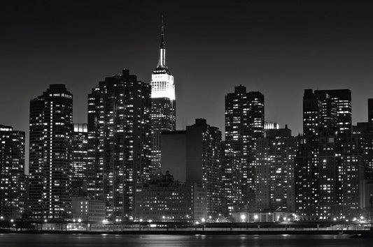Manhatten at night