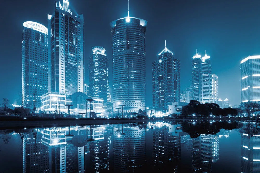 Shanghai at night