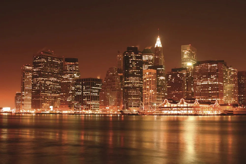 Manhatten at night