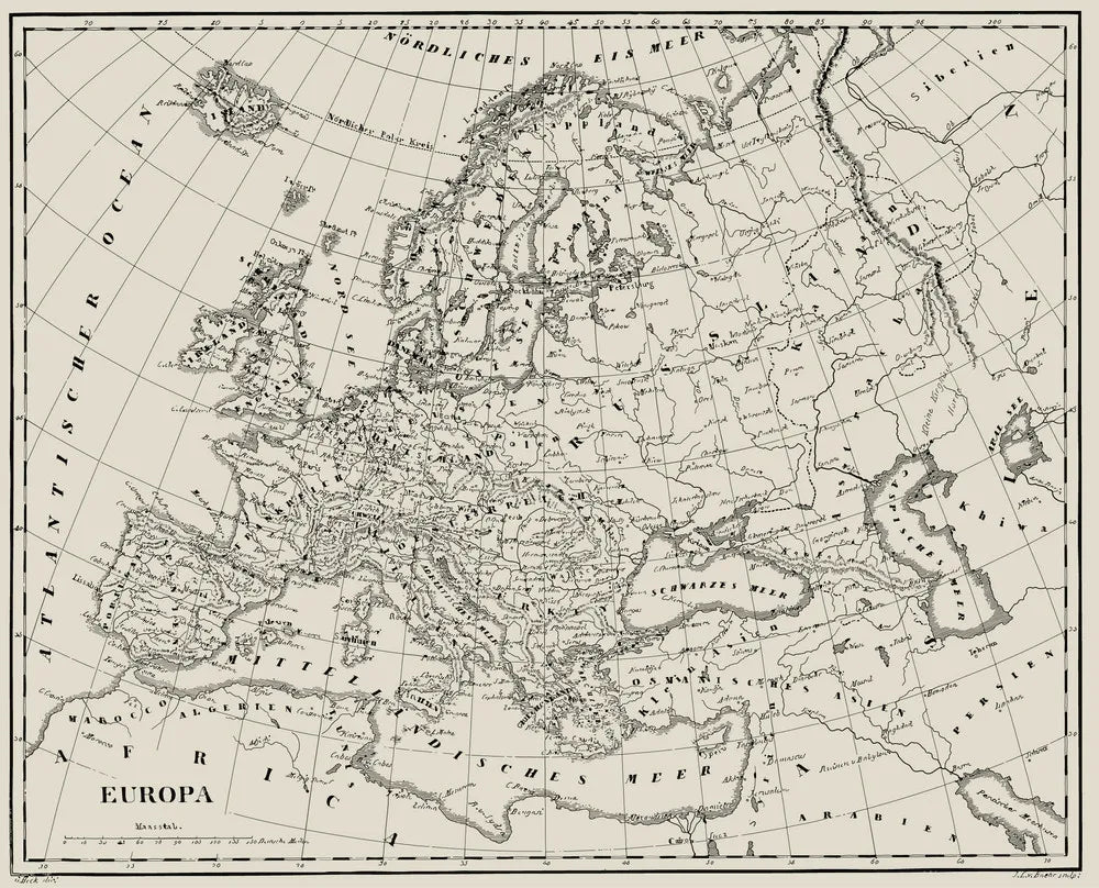 Map of Europe