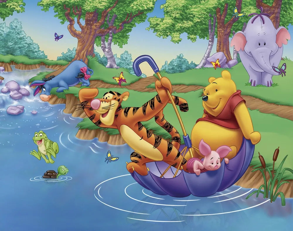 Winnie and his friends