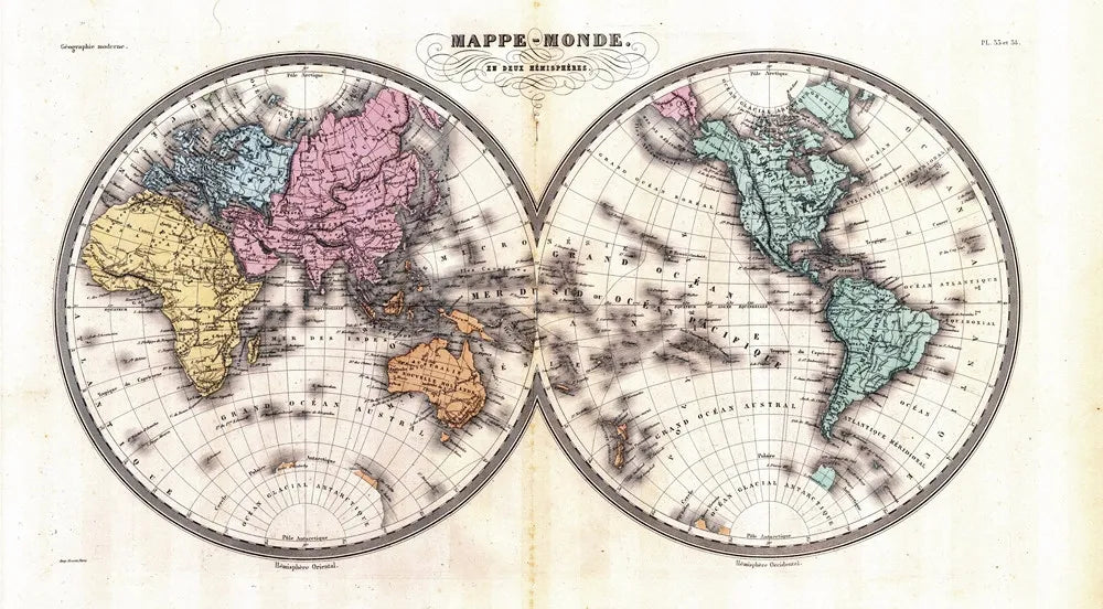 Map of the world